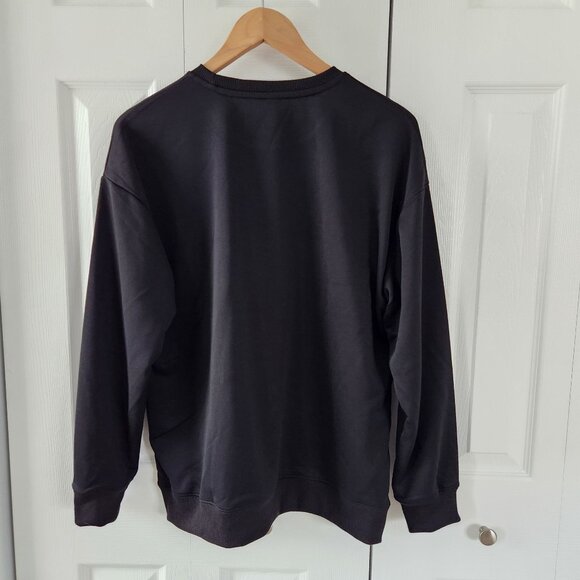 Bad Bunny Black Long Sleeve Pullover Graphic Sweater - Picture 2 of 6